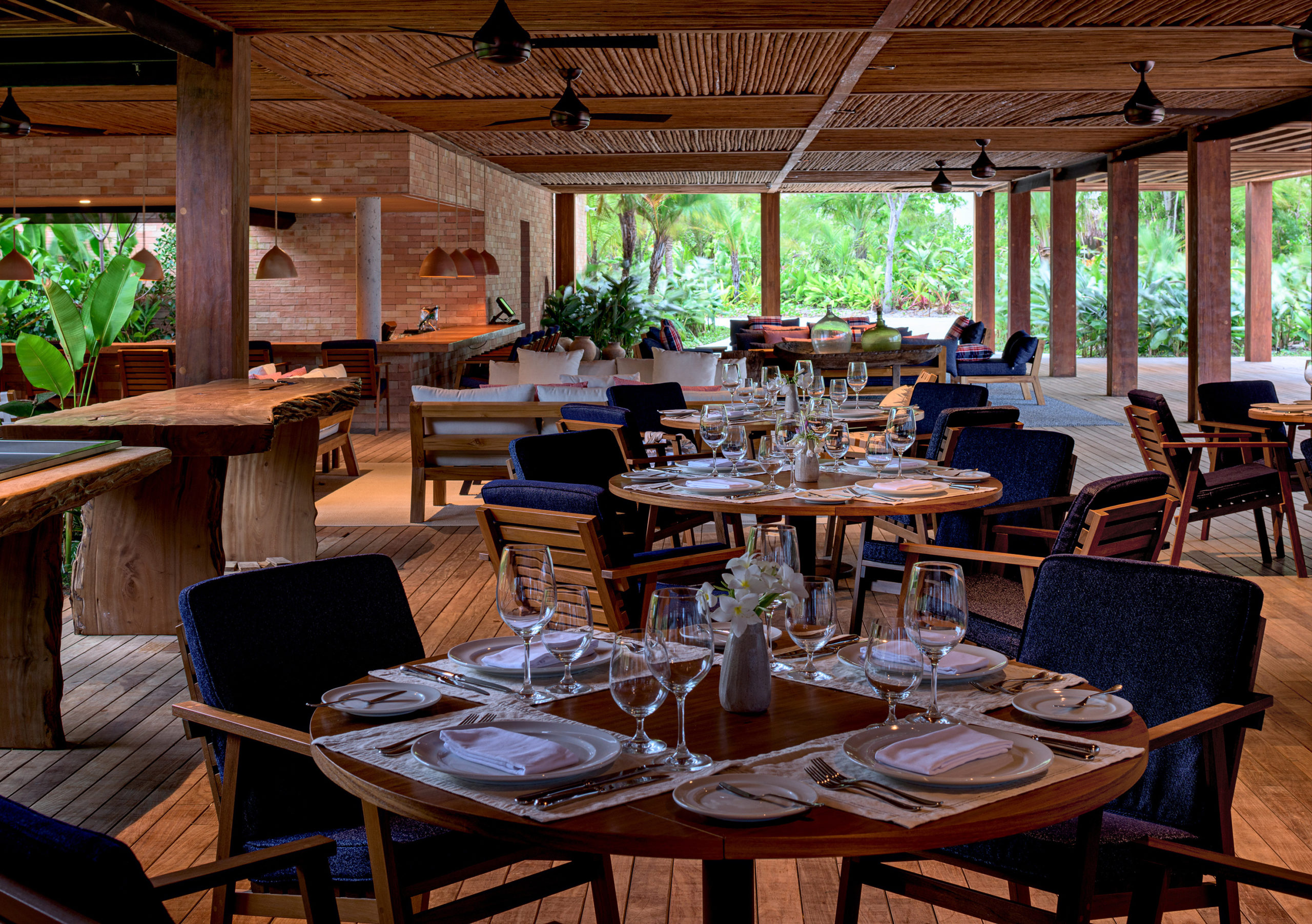 Salão do restaurante